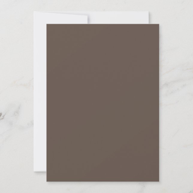 Cinereous,Concord,Dove Grey, Invitation (Front)