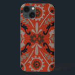 Cinnabar Suzani I iPhone 13 Case<br><div class="desc">Home Décor</div>