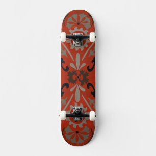 Cinnabar Suzani I Skateboard