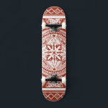 Cinnabar Woodblock IV Skateboard<br><div class="desc">Home Décor</div>