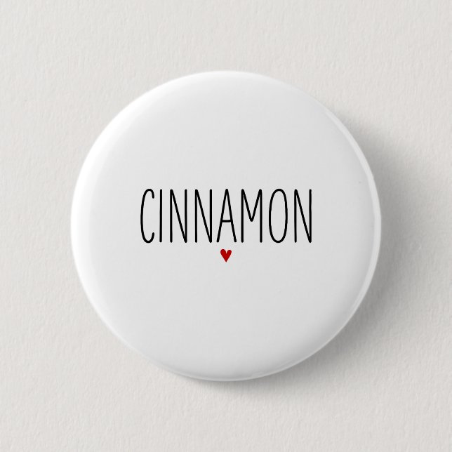 Cinnamon And Sugar1  6 Cm Round Badge (Front)