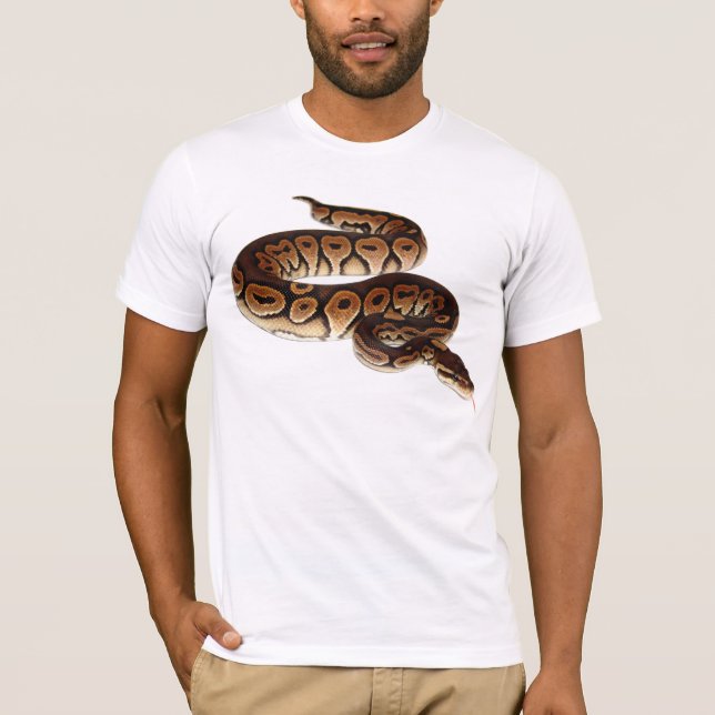 Cinnamon Ball Python T-Shirt (Front)