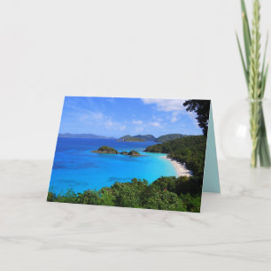 Cinnamon Bay Panorama, St. John, U.S.V.I. Card