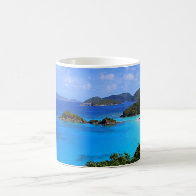 Cinnamon Bay, St. John, U.S. Virgin Islands Mug (Center)