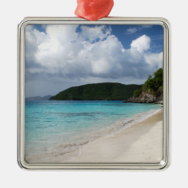 Cinnamon Bay, St. John USVI Metal Tree Decoration (Front)