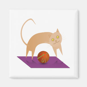 Cinnamon Cat Magnet