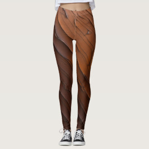 Cinnamon colour leggings