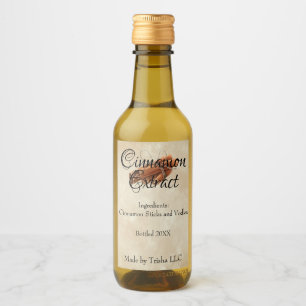 Cinnamon Extract Custom Label