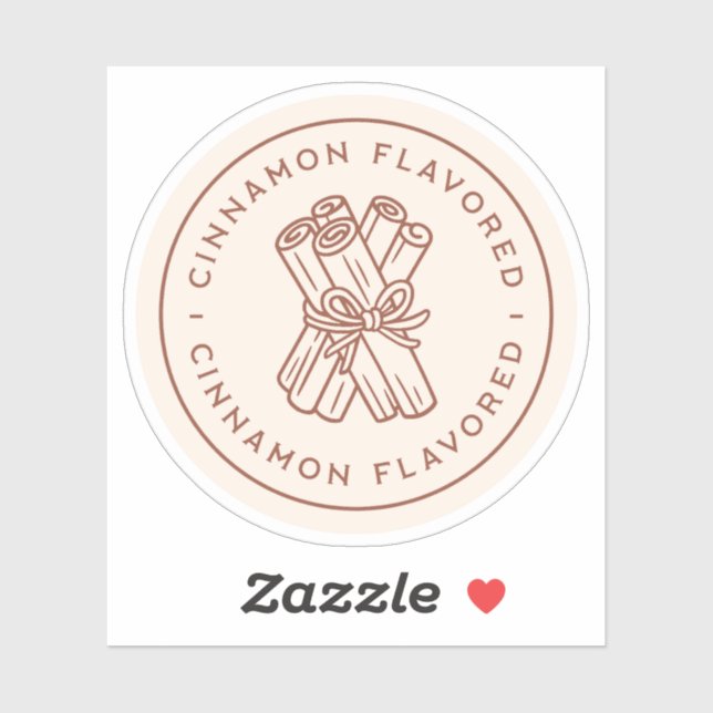 Cinnamon flavour natural sticks homemade aesthetic (Sheet)