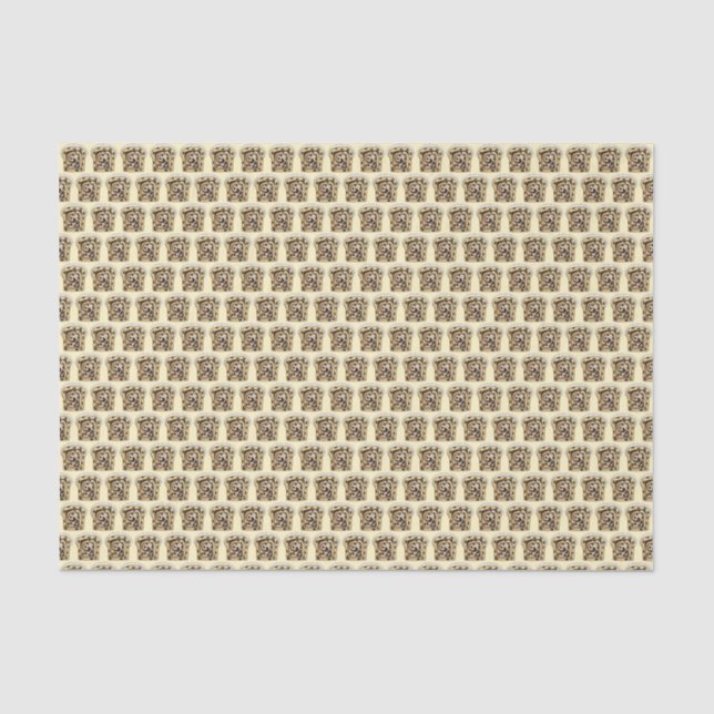 Cinnamon Raisin Bread Loaf Baking Breadmaking Tissue Paper (Front)