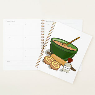 Cinnamon Roll Baking Ingredients Cosy Kitchen  Planner