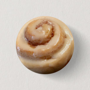 Cinnamon Roll Bliss 3 Cm Round Badge