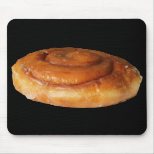 Cinnamon Roll Doughnut Mousepad