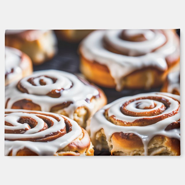 Cinnamon Roll Magnet (Front)