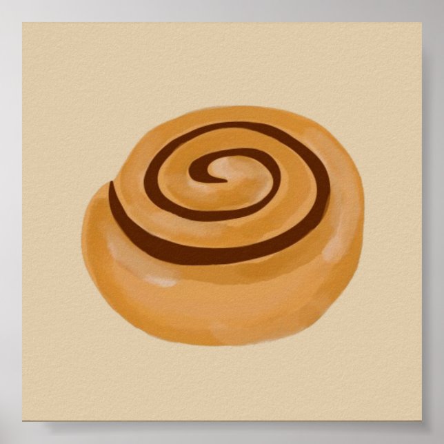 Cinnamon Roll  Poster (Front)