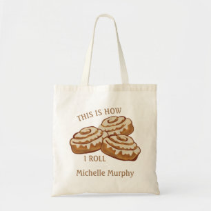 Cinnamon roll Tote bag, Cinnamon buns