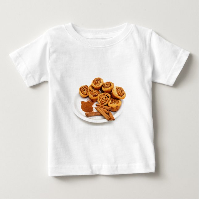 Cinnamon Rolls Baby T-Shirt (Front)
