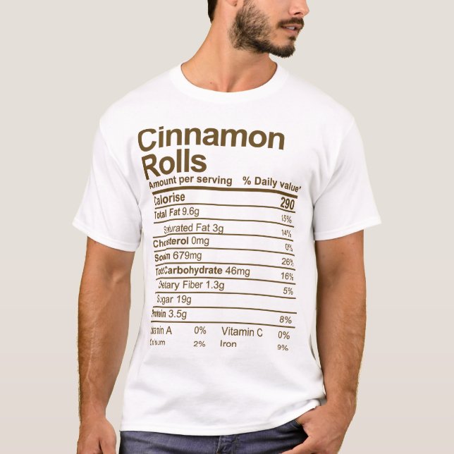 Cinnamon Rolls T-Shirt (Front)