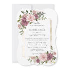 Cinnamon Rose Blush Floral Greenery Boho Wedding