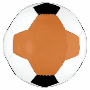 Cinnamon Solid Colour   Classic   Elegant Soccer Ball
