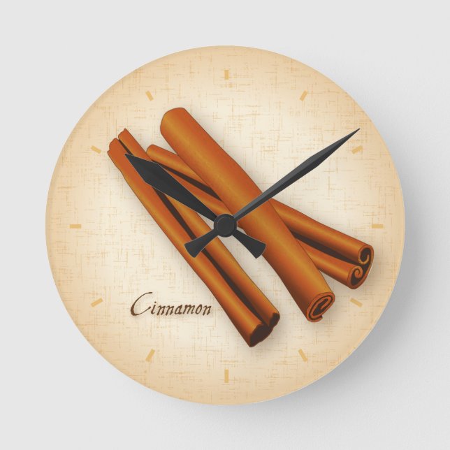 Cinnamon Spice Clock (Front)