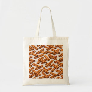 Cinnamon Sticks Pattern Tote Bag
