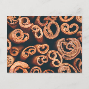Cinnamon sticks postcard