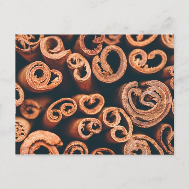 Cinnamon sticks postcard (Front)