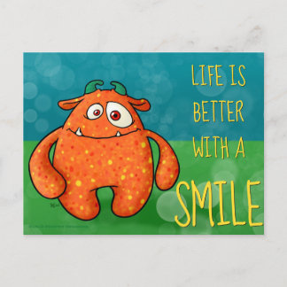 Cinnamon the Monster, w/quote postcard