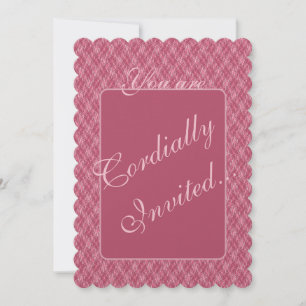 Cinnamon Valentine Invitation