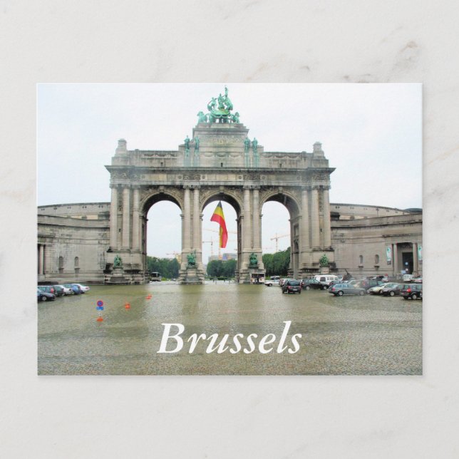 Cinquantenaire Arch Brussels Postcard (Front)