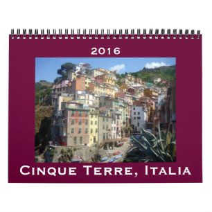 cinque terre 2016 calendar