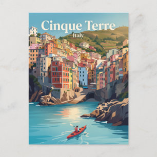 Cinque Terre, Italy Postcard