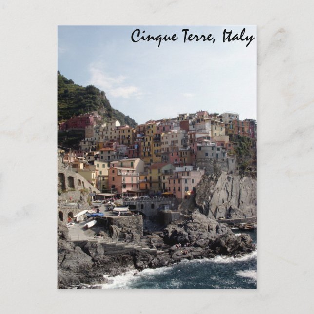 Cinque Terre, Italy Postcard (Front)