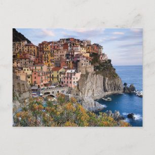 Cinque Terre, Italy Postcard