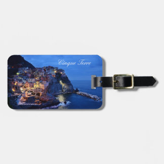 Cinque Terre Italy Postcard Luggage Tag