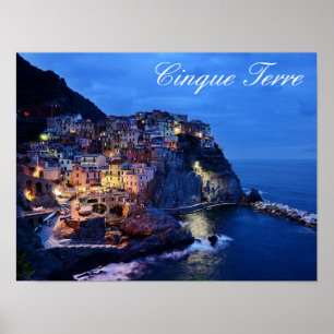 Cinque Terre Italy Poster
