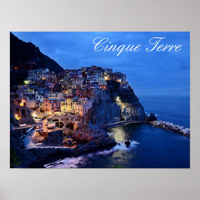 Cinque Terre Italy Poster (Front)
