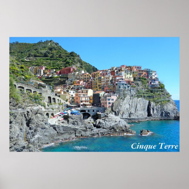 Cinque Terre, Italy Poster (Front)