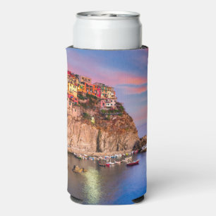 Cinque Terre Italy Seltzer Can Cooler