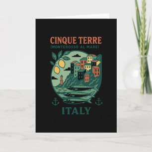 Cinque Terre Italy Souvenir Monterosso Al Mare Tra Card
