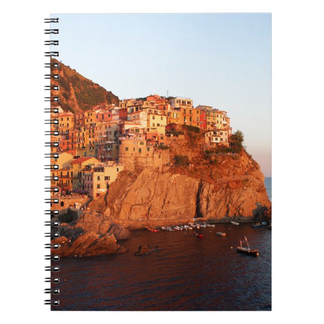 Cinque Terre, Italy Spiral Notebook (Front)