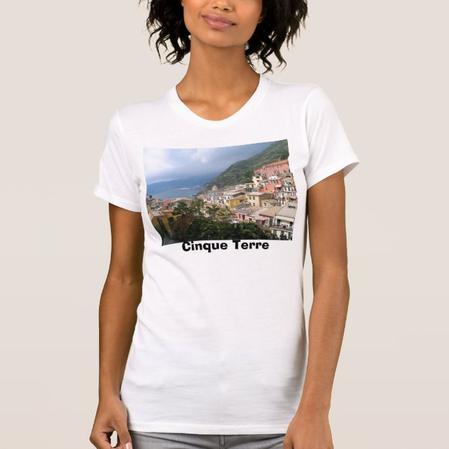 Cinque Terre Italy T-Shirt (Front)