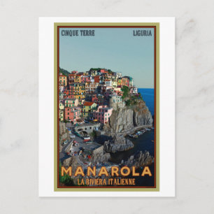 Cinque Terre - Manarola Postcard