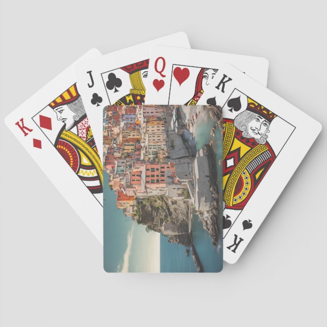 Cinque Terre (One Long Cloud) Playing Cards (Back)