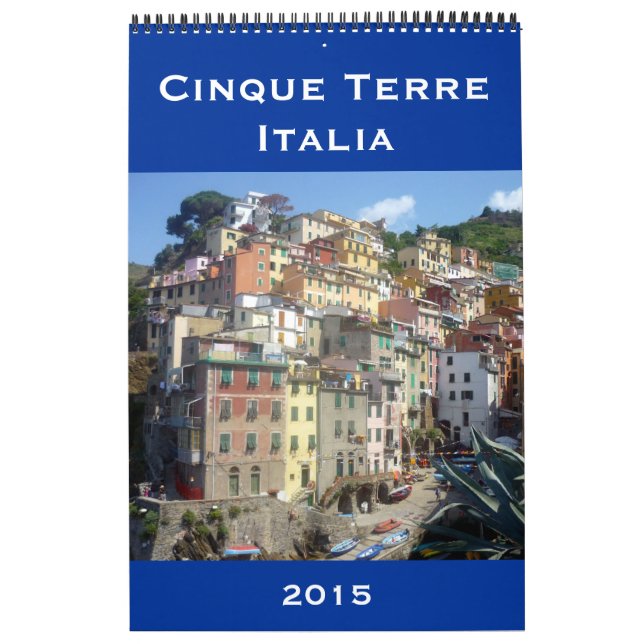 cinque terre photography 2015 calendar (Cover)