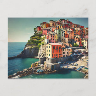 Cinque Terre Postcard