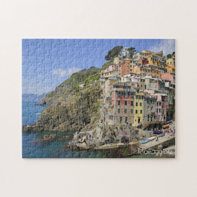 Cinque terre - Riomaggiore Jigsaw Puzzle (Horizontal)