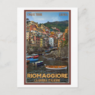 Cinque Terre - Riomaggiore Postcard