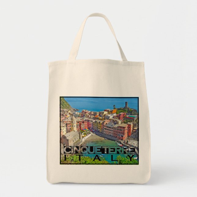 Cinque Terre Tote Bag (Front)